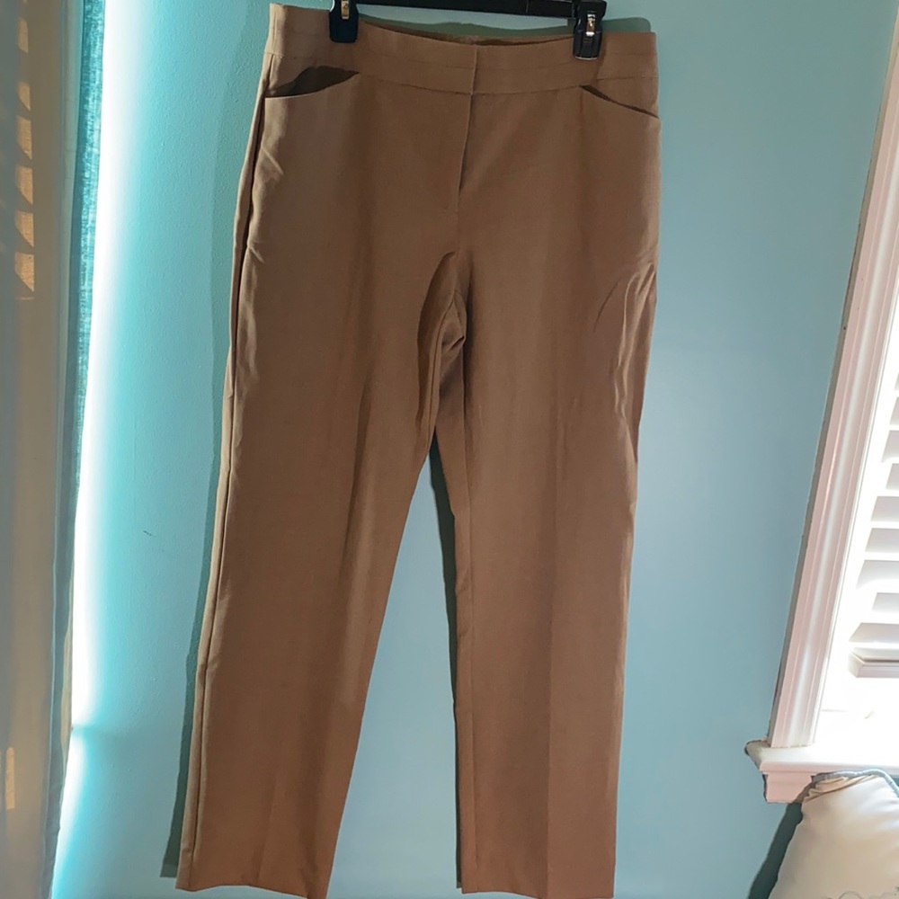 Worthington Modern fit light brown tan dress pants Size 12